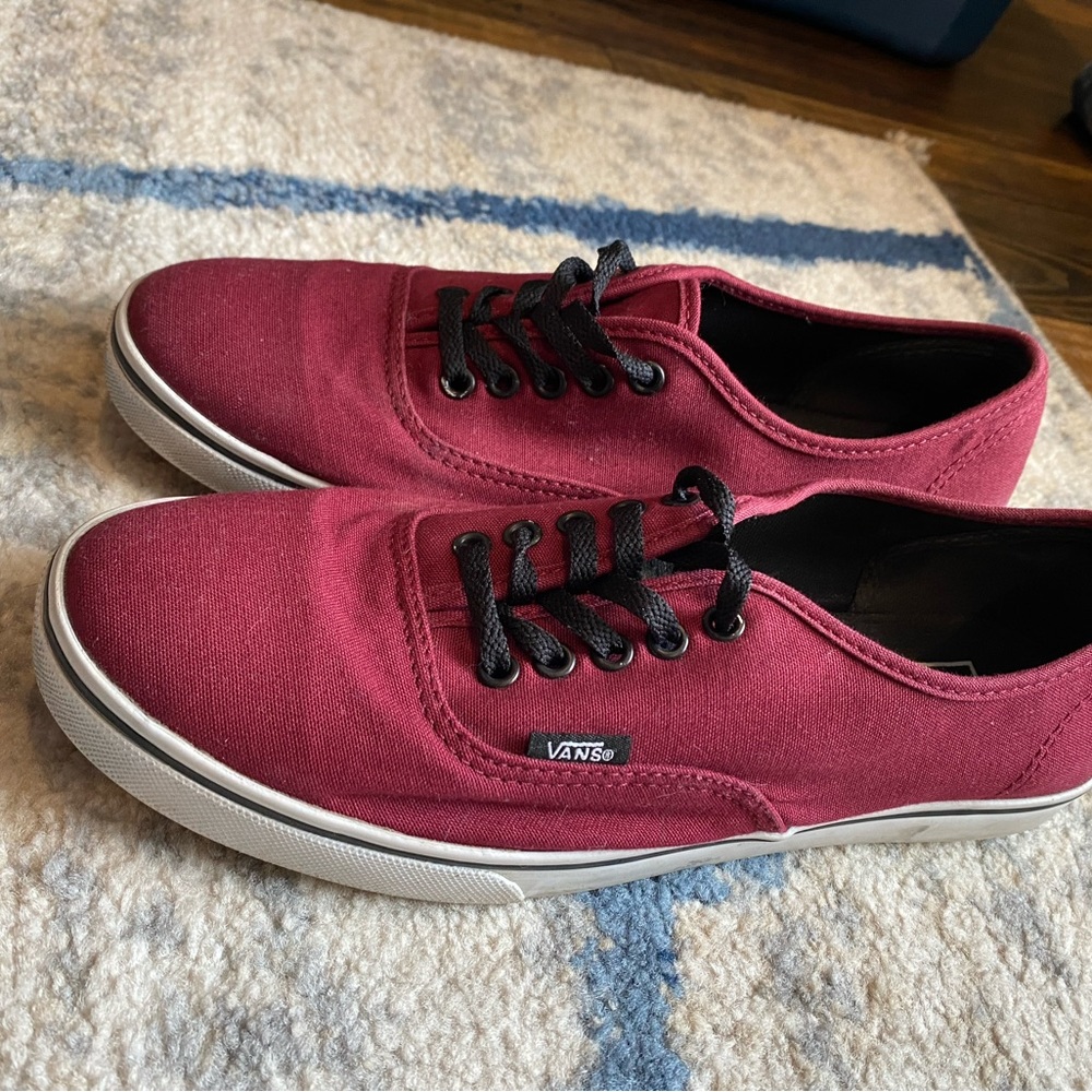Maroon Vans
